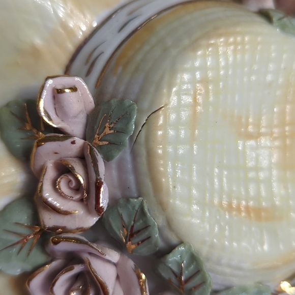 Ceramic Hat Wall Hanger with Pocket - Picture 12 of 12